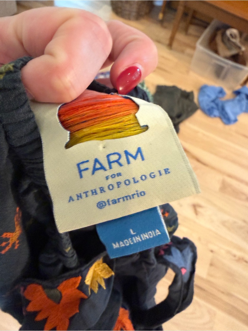 Farm Rio dress size large - Picture 6 of 6